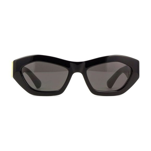 NEW BOTTEGA VENETA SUNGLASSES, WOMEN BLACK OVAL EYWAR BOTTEGA VENETA - Picture 2 of 4